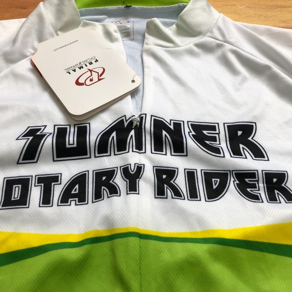 Primal Sumner Rotary Club Riders Men Jersey XL - Picture 2 of 8